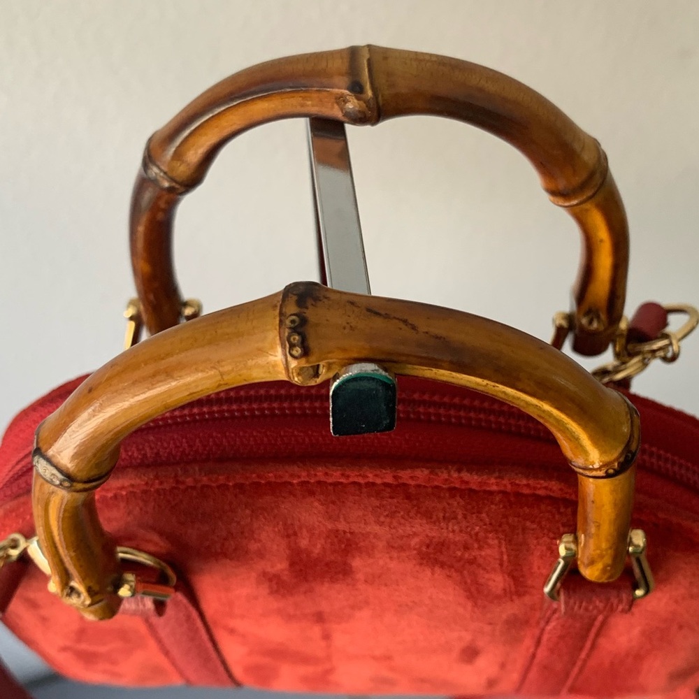 (42) GUCCI 90s Mini Bamboo - Picture 5 of 11